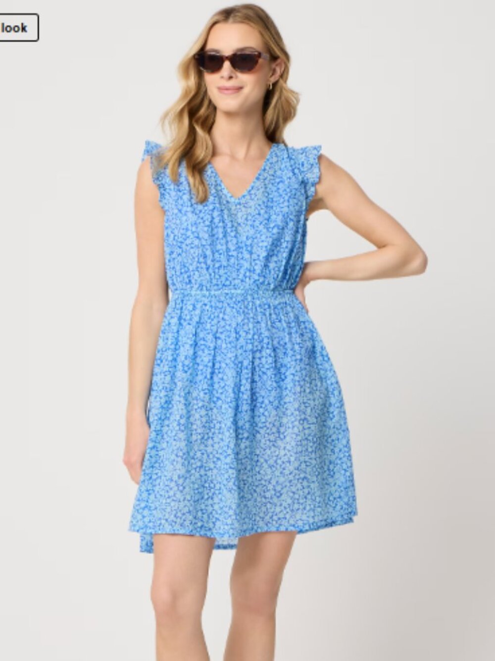 NWT Women's Tie-back Beach Dress - Size Medium